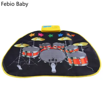 

2019 Children Musical Instrument Jazz Drum Music Game Blanket Toy Musical Instrument Blanket For Children Gift