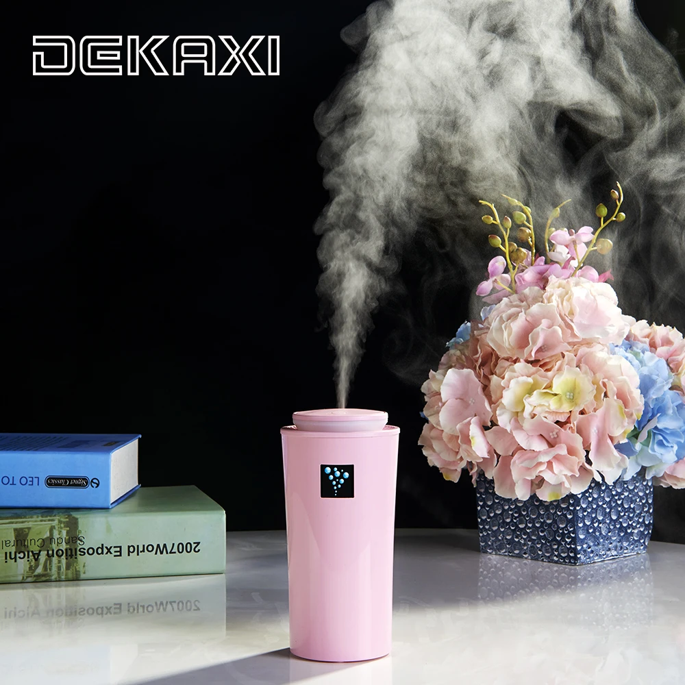 DEKAXI USB Автомобильный увлажнитель ультразвуковой воздуха Мини Арома эфирные