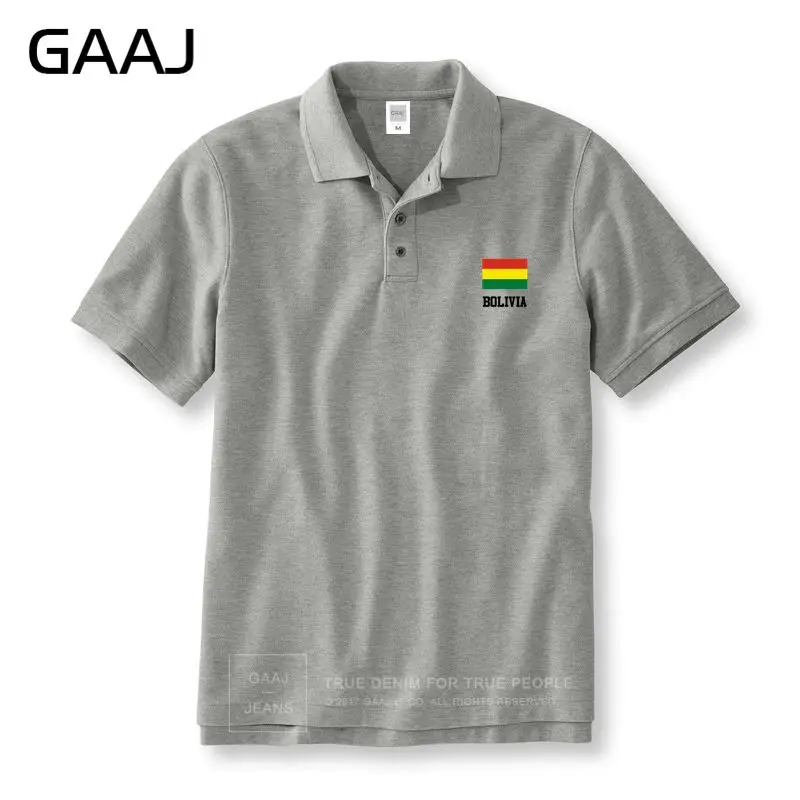 GAAJ Bolivia Flag мужские поло рубашки для мужчин и женщин унисекс для мужчин s Высокое качество рубашка человек поло брендов MaleMale рубашк