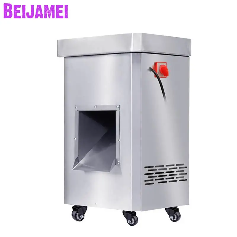 

BEIJAMEI High-Efficiency Electric Meat Slicing Machine 2200w Commercial Meat Cutting Stainless Steel Meat Slicer Cutter