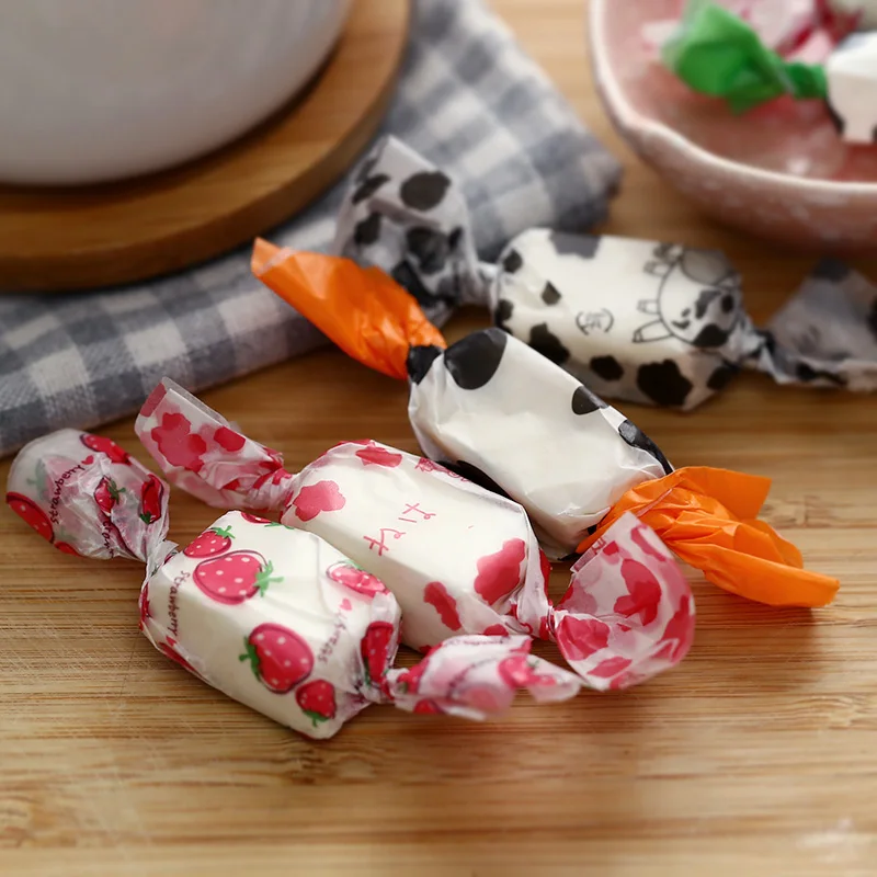 Ручная работа арахисовый мешок сделай сам Упаковка конфет Nougat сахарная бумага