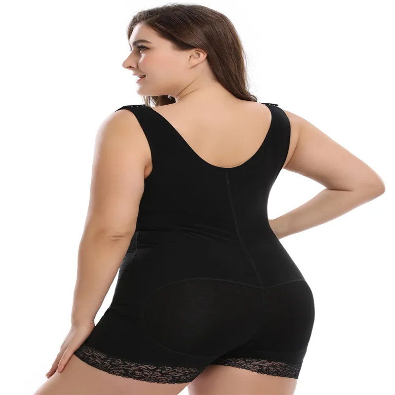 Butt Lift Tight Sculpting Body Shaper Fat Control Shapewear Full Body Bodysuits Women Sexy Underwear Slimming Shapewear
