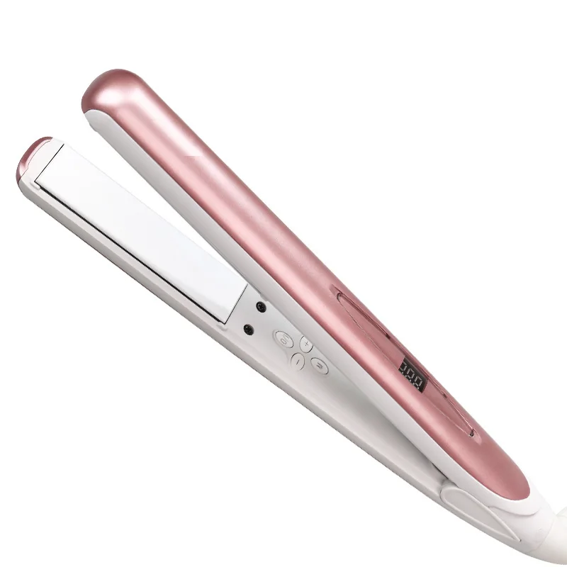 

Professional LED Hair Straightener /Curler Floating Tourmaline Ceramic Ionic Straightening Irons Electric Hair Styling Tools1