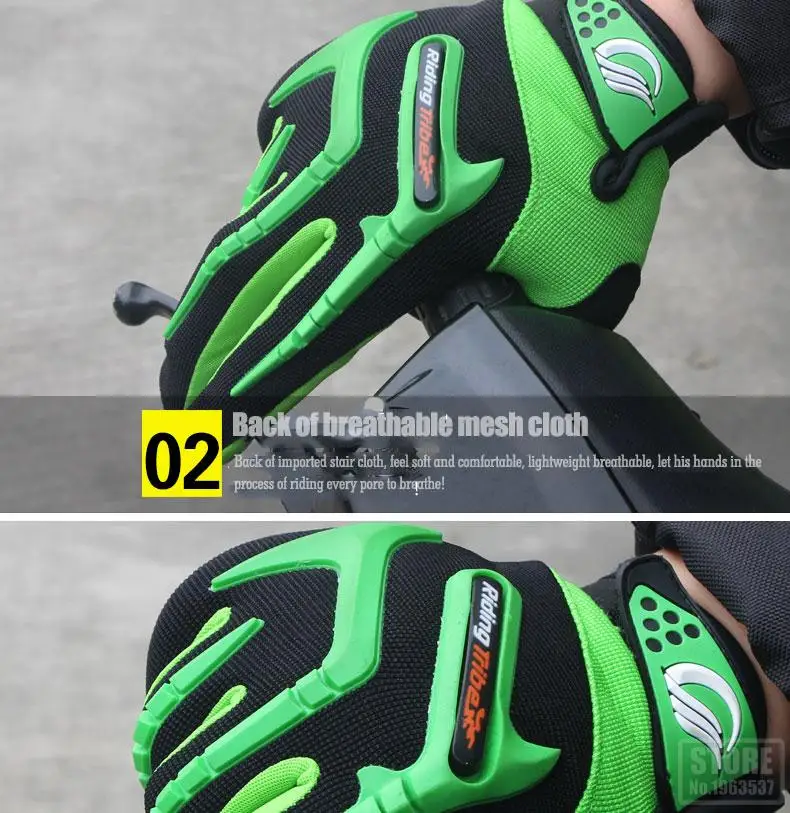 Мотоциклетные перчатки для верховой езды, перчатки для мотокросса, перчатки для мотокросса Luvas Da Motocicleta, мотоциклетные перчатки красного, зеленого, синего цвета