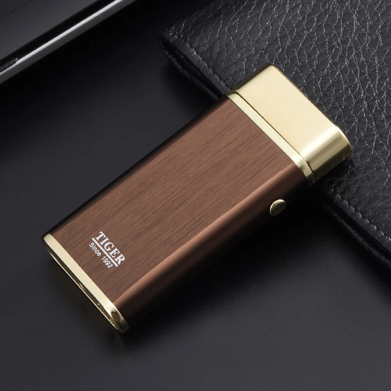 Из металла дизайн перезаряжаемые тигр электронные USB легче сигарет импульса