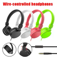 Folding Stereo Auriculares Hi Fi Earphones for PC IPhone Samsung Xiaomi Sports Headset with Microphone Cable Control