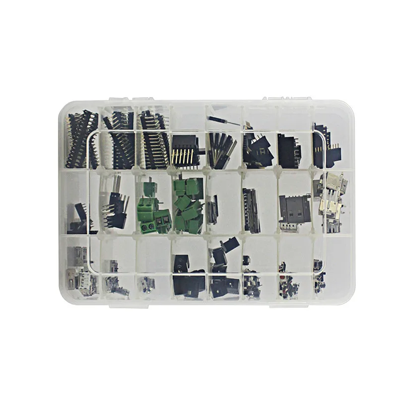 Набор электронных разъемов для Arduino стартеров, обычно используемый мужской/женский коннектор, usb-коннектор, электронный DIY комплект с розничной коробкой
