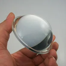 66 мм оптическое стекло светодиодный фокусное расстояние 47 мм плоско выпуклая стеклянная линза DIY Конденсационная линза Фокусирующая линза вспышка объектив 1 шт