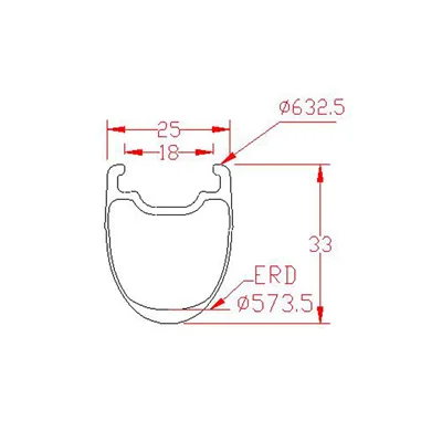 700C 33H25 400400