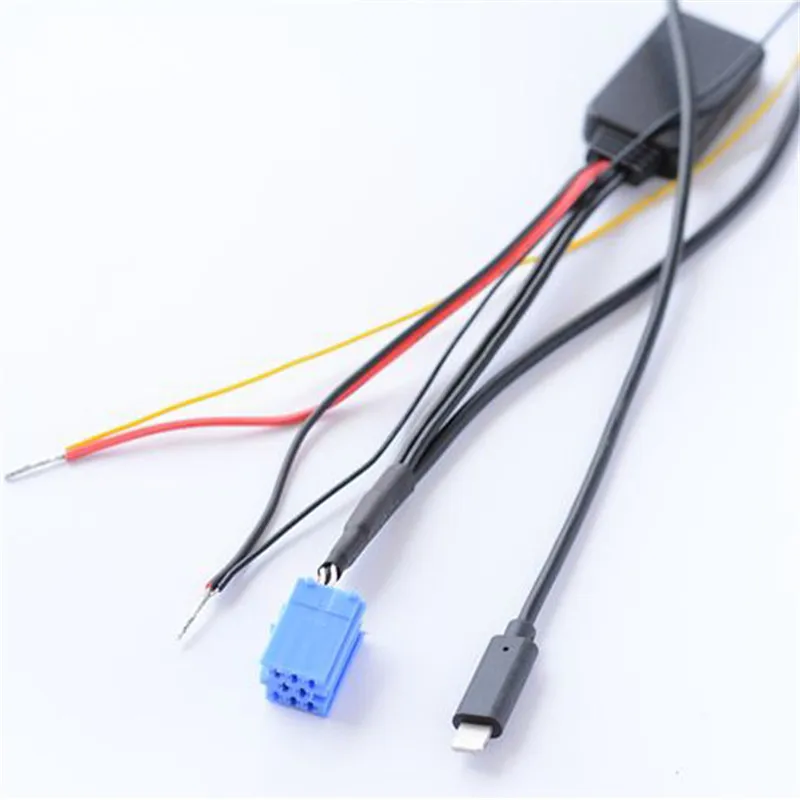 Автомобильный Bluetooth модуль Aux адаптер автомобильный комплект 8Pin для Volkswagen Gamma 5 MFD