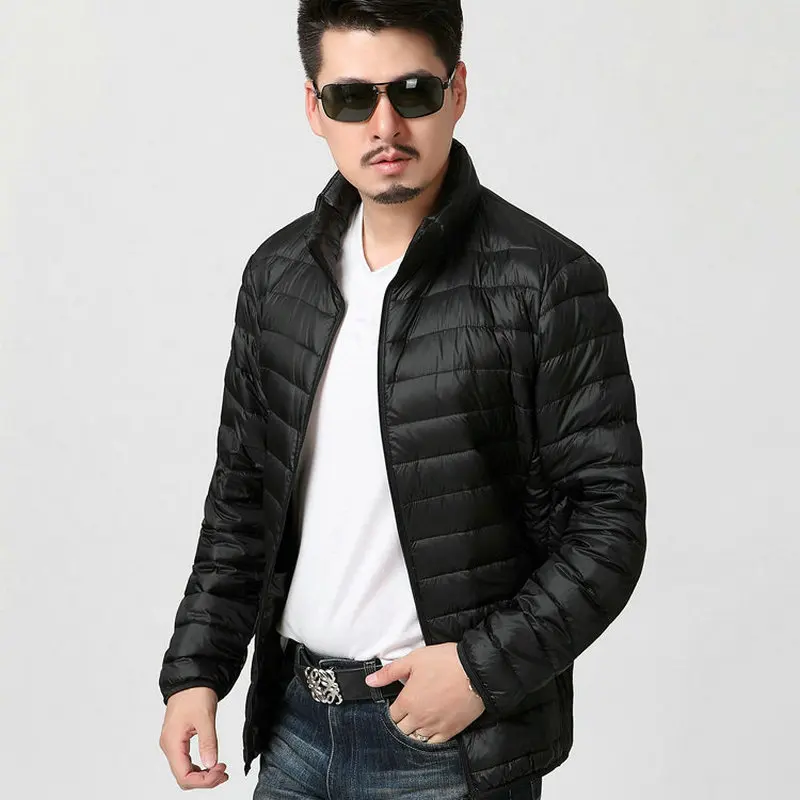 

2019 New Harajuku Mens Fashion Autumn Winter Cotton Coat Solid Plus Size Overcoat Zipper Streetwear Jacket Casual Men Clothing