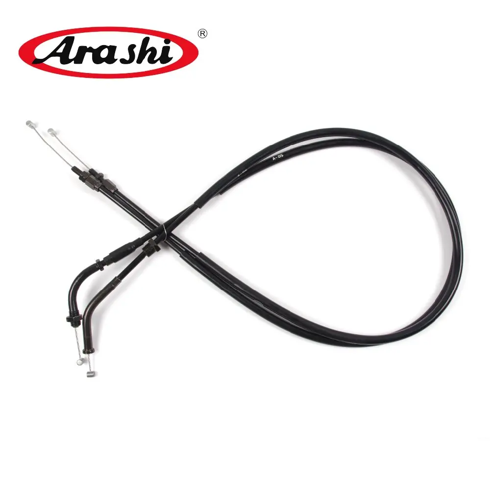 Arashi 3 Colors Throttle Cable For Honda Cb1300 2003 Stainless Rubber