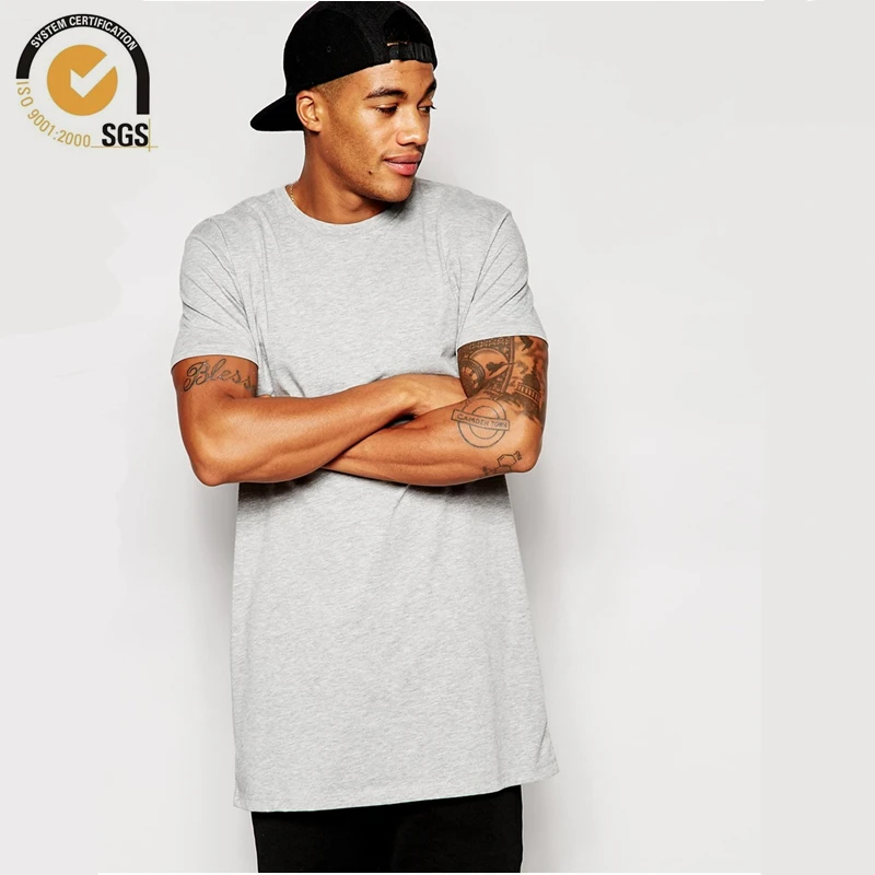 mens longline tee