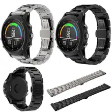 Хорошее Качество Титана Стали Браслет Ремешок Смарт Смотреть Band Для Garmin Fenix 3/Ч Браслет