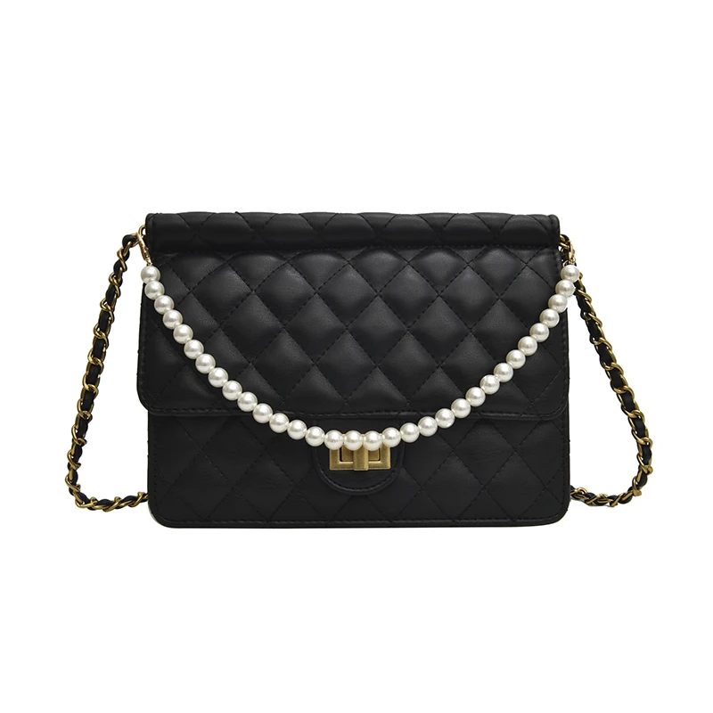

Messenger Bags Fashion Vintage Single Shoulder Package Diamond Lattice Chain Handbag Ladie Crossbody Bags Woman Purse Bolsos Muj