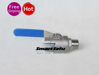 

Free shipping 3/4'' female to male stainless steel Ball Valve