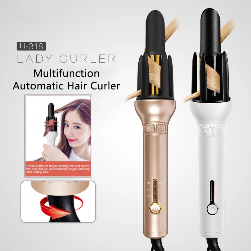 

Hair Curler Automatic Curling Iron Hair Styling Ceramic Professional Hair Curlers Rollers Rotating Curl Irons Curling Wand