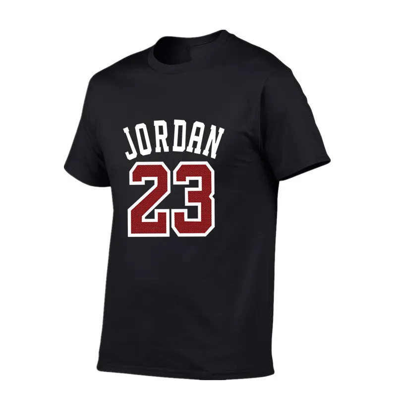 

NEW summer Hot Sale New Tee Jordan 23 Print Men Swag T-Shirt Top Quality Cotton Jordan 23 Hip Hop Short Sleeve T shirt Men