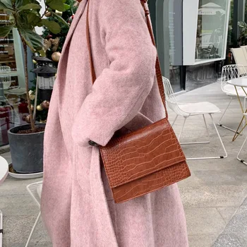 

Women's Handbags 2018 Crocodile Small Square Bag Shoulder Crossbody Bag Bolsa Feminina Designer Bags Famous Brand Women Bags