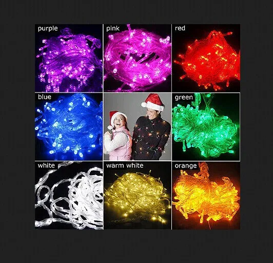 

Free Shipping 100M ( 328FT ) 1000 LED Light String For Decoration Christmas Xmas party Wedding