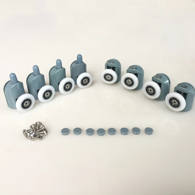 4pcs-8pcs-set-23-25mm-Pop-Up-Pulley-Wheels-Brass-Zinc-Alloy-Bearing-Hardware-Sliding-Door