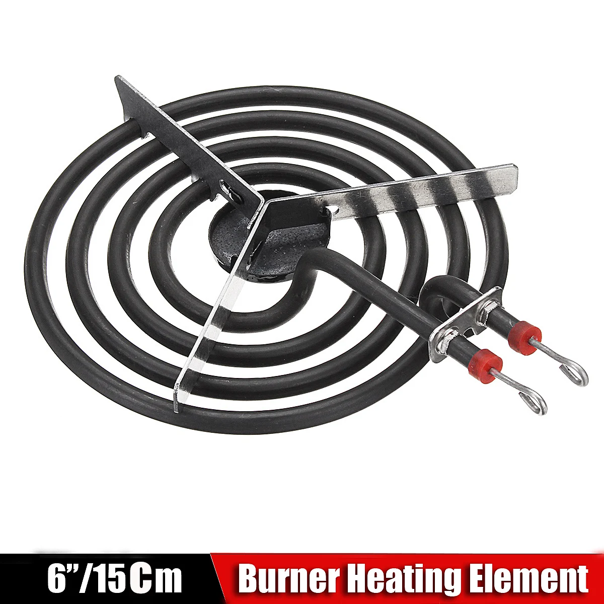 

Four Rings Mosquito Electric Range Cooktop Stove 6 inch Small Surface Burner Element Coil Type Heating Tube