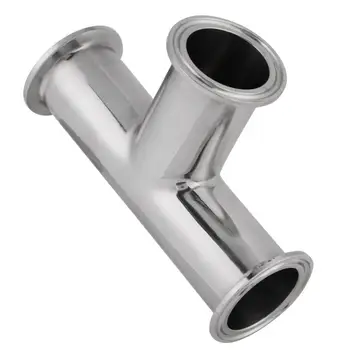 

Stainless Steel 3 Way Pipe Fittings 38*1.5 Clamp Tee Sanitary Fitting Accessories