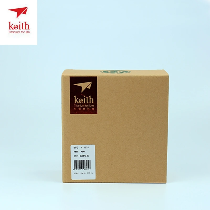 Ti5325 Keith titanio al aire libre tazón utensilios senderismo vajilla cubiertos de Camping Picnic cuencos con la manija plegable 500 ml alta calidad