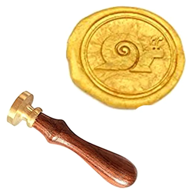 

Snail Vintage Custom Picture Logo Luxury Wax Seal Sealing Stamp
