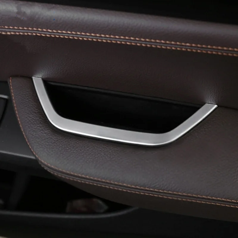 

For BMW X3 F25 2011-2016/X4 F26 2013-2016 Car-styling ABS Inner Driver's Door Armrest Storage Box Frame Cover Trim 1PC