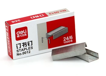 

no.0012 24/6 staples office staples 1000 / box