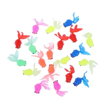

NICEXMAS 10PC Lifelike Goldfish Party Favors Decoration Gifts Funny Fish Tank Goldfish Model Set for Hotel