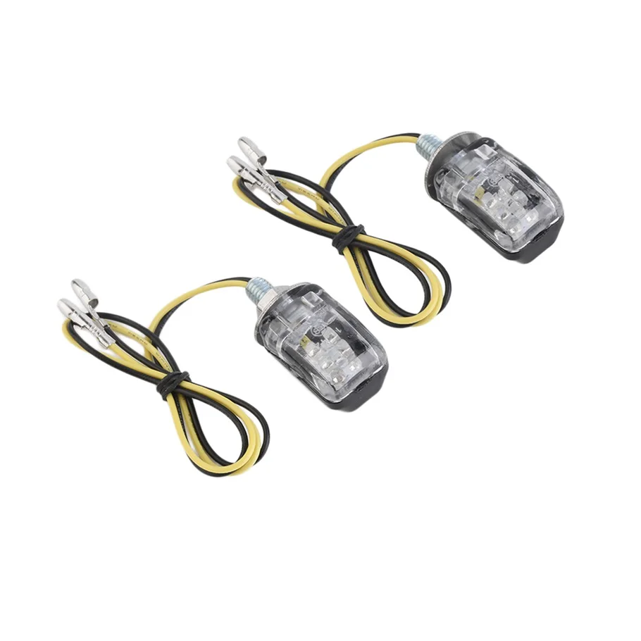 

ICOCO 2pcs Motorcycle 6 LED turn signal light Car Light Bulb Blinker lamp easy to install Universal Low Comsuption Super Bright