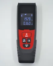 Laser infrared rangefinder for measuring handheld distance area electronic ruler for indoor and outdoor measurements