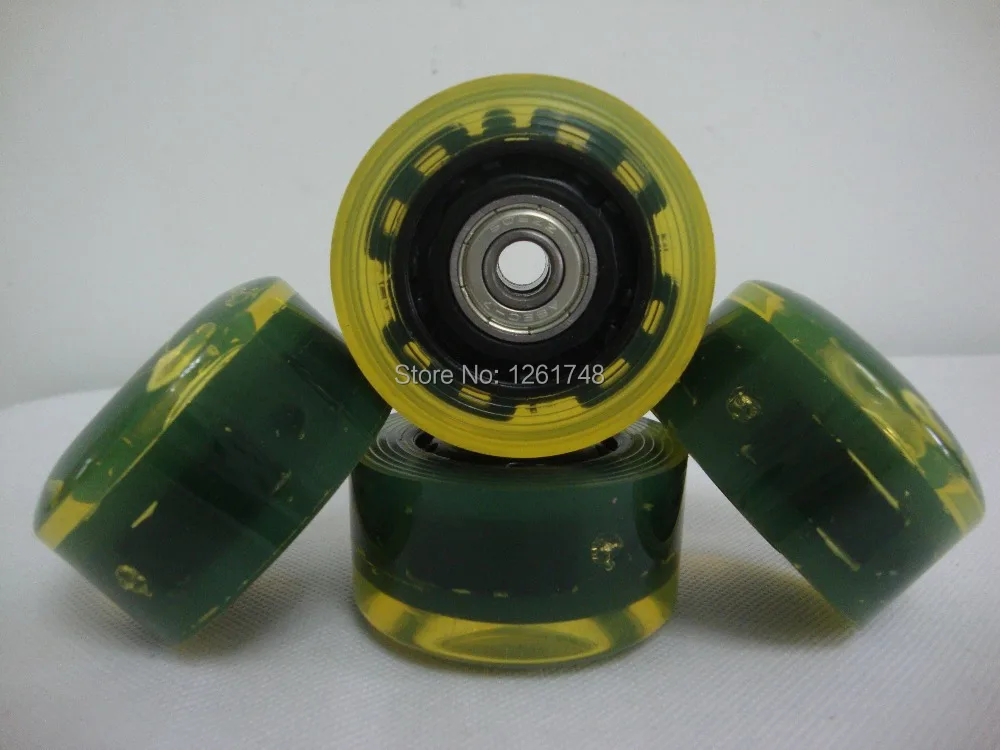 8 PCS 56*32mm LED وامض مضمنة الأسطوانة عجلات تزلج مع 608ZZ ABEC-7 محامل مزدوجة زلاجات دوارة عجلة اكسسوارات 80A 8 PCS 56*32mm LED وامض مضمنة الأسطوانة عجلات تزلج مع 608ZZ ABEC-7 محامل مزدوجة زلاجات دوارة عجلة اكسسوارات 80A