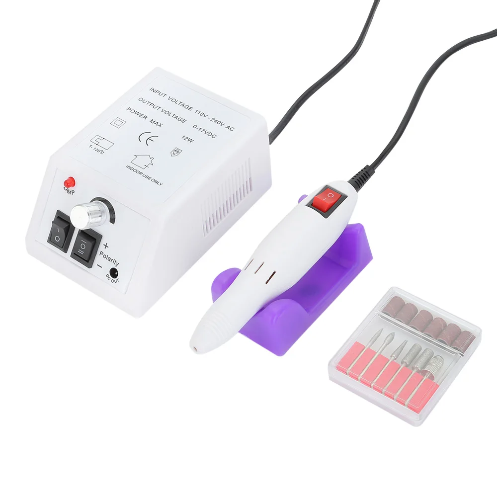 

20000RPM Electric Manicure Drill Machine Manicure Pedicure Pen Tool Set Kit Hands Nail Polisher File Nail Art Tools EU Plug