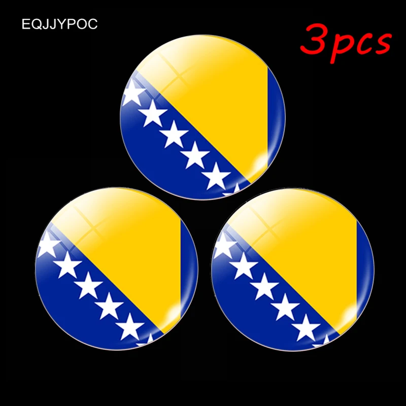 

Bosnia and Herzegovina National Flag 30 MM Fridge Magnet Glass Dome Magnetic Refrigerator Stickers Note Holder Home Decoration