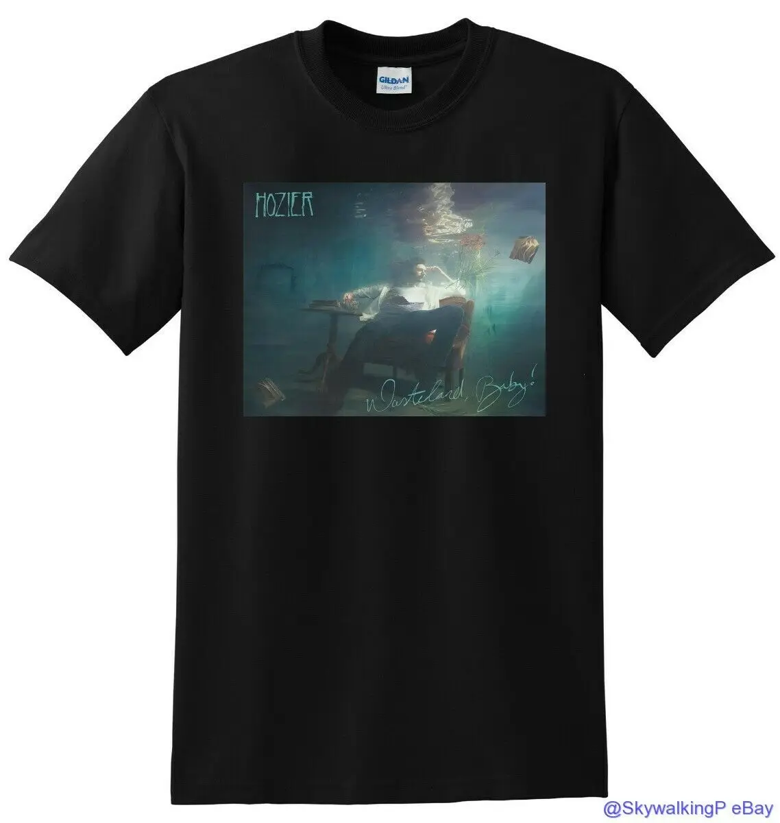 

*NEW* HOZIER T SHIRT wasteland, baby! vinyl cd cover SMALL MEDIUM LARGE or XL