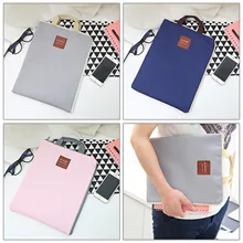 A4 размер нейлон сумки для документов Органайзер с ручками водонепроницаемый для офиса школы бизнес 13 дюймовый лэптоп планшет сотовые телефоны