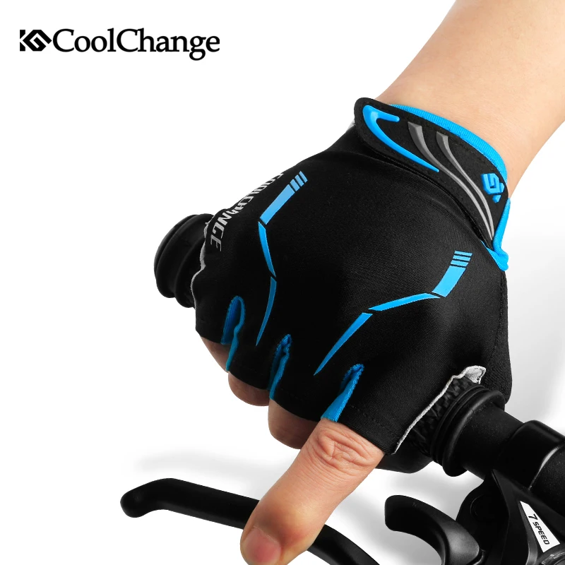 womens fingerless cycling gloves