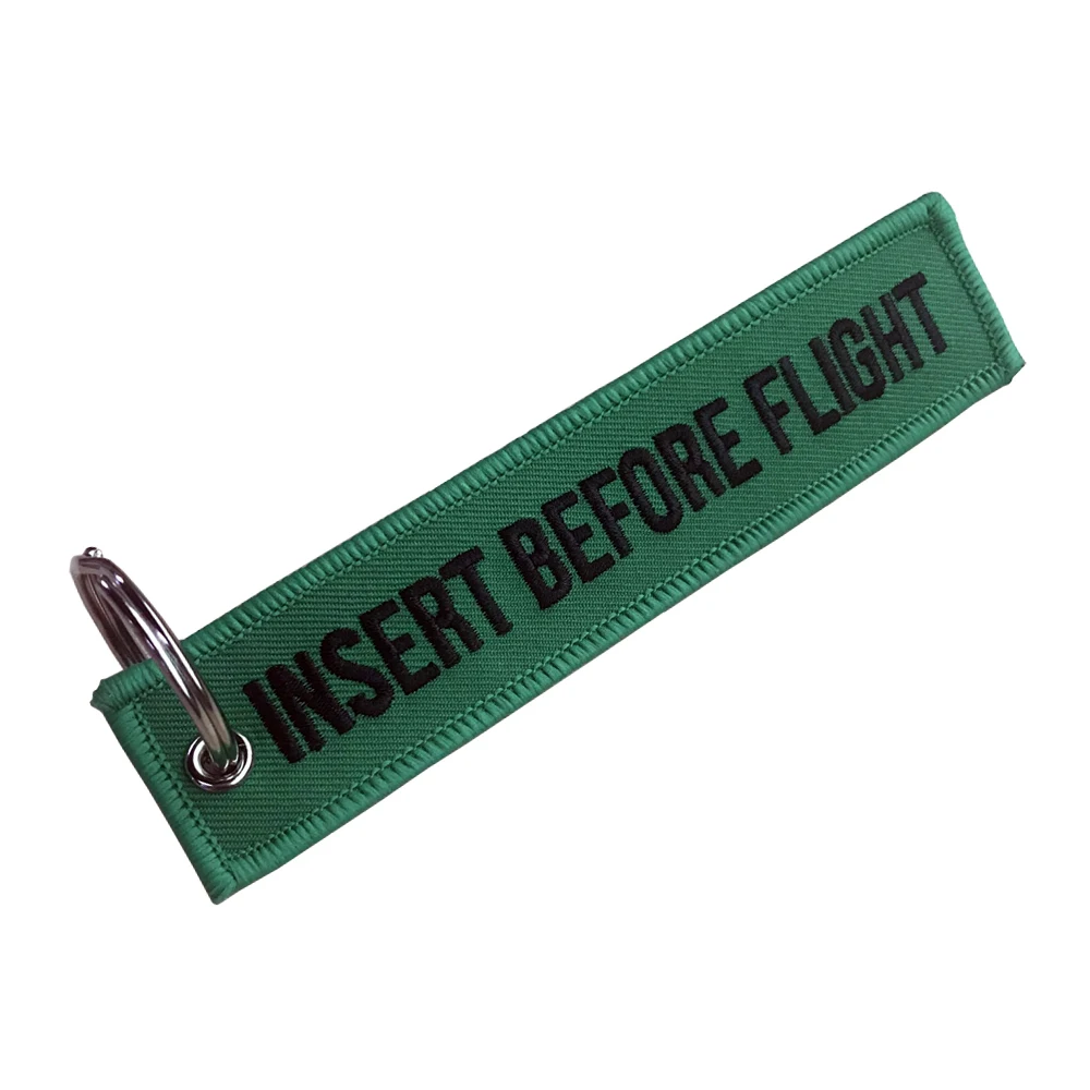 INSERT BEFORE FLIGHT Key Chain (1)