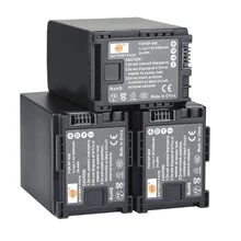 DSTE 3 шт. BP-828 батарея для камеры Canon HF-G30 XA20 XA25