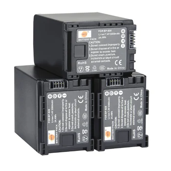 

DSTE 3PCS BP-828 Battery for Canon HF-G30 XA20 XA25 Camera