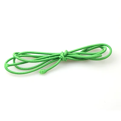 36 цветов на выбор 2,5 мм Эластичный Шнур 6yd/лот Высокое качество шнур веревка для домашней одежды аксессуары ручной работы DIY - Цвет: green 201