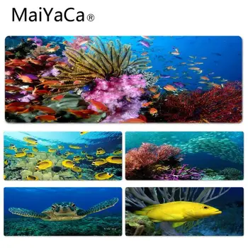 

MaiYaCa Sea Life Comfort Mouse Mat Gaming Lockedge Mousepad Natural Rubber Rectangle Gaming Mouse Pad