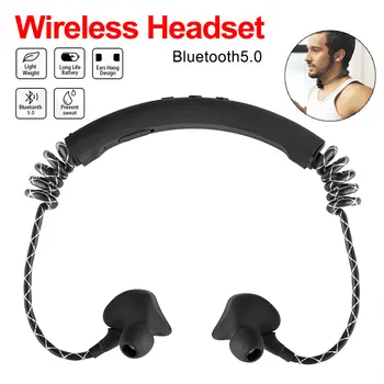 

Wireless Waterproof Bone Conduction Earphone Sport Headset Bluetooth Headphone Stereo Bass Active Noise Cancelling For iPhone 8