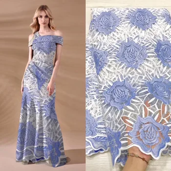 

African Lace Fabric 2019 Stones Embroidered French Laces Fabric High Quality French Tulle Lace Fabric For Wedding Party Dress