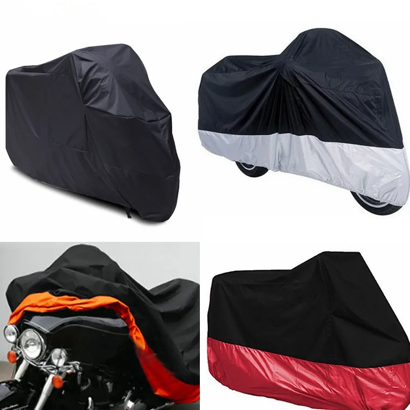 Пылезащитный чехол для мотоцикла L/XL/XXL/XXXL 180T уличный непромокаемый Honda Victory Kawasaki
