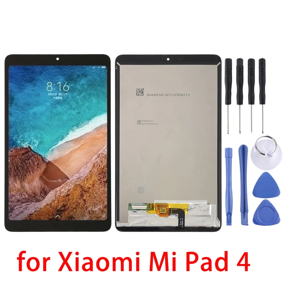 " для Xiaomi Mi Pad 4 ЖК-экран и дигитайзер полная сборка для Xiaomi Mi Pad 4 запасные части для ремонта