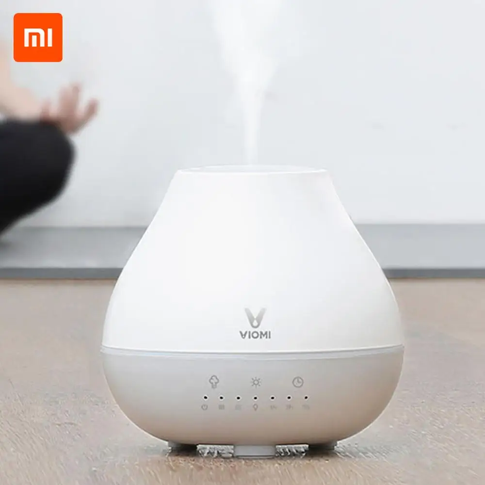 Günstig Neue Xiaomi Mijia VIOMI Aromatherapie Diffusor Ultraschall luftbefeuchter Led Licht Luftreiniger öl diffusor